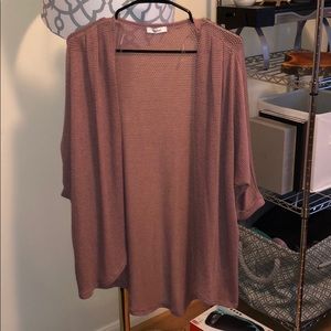 Light pink cardigan